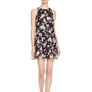 Likely Bayard Mini Dress Sleeveless Black Floral - image 1